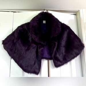 REAL FUR Collared Cape